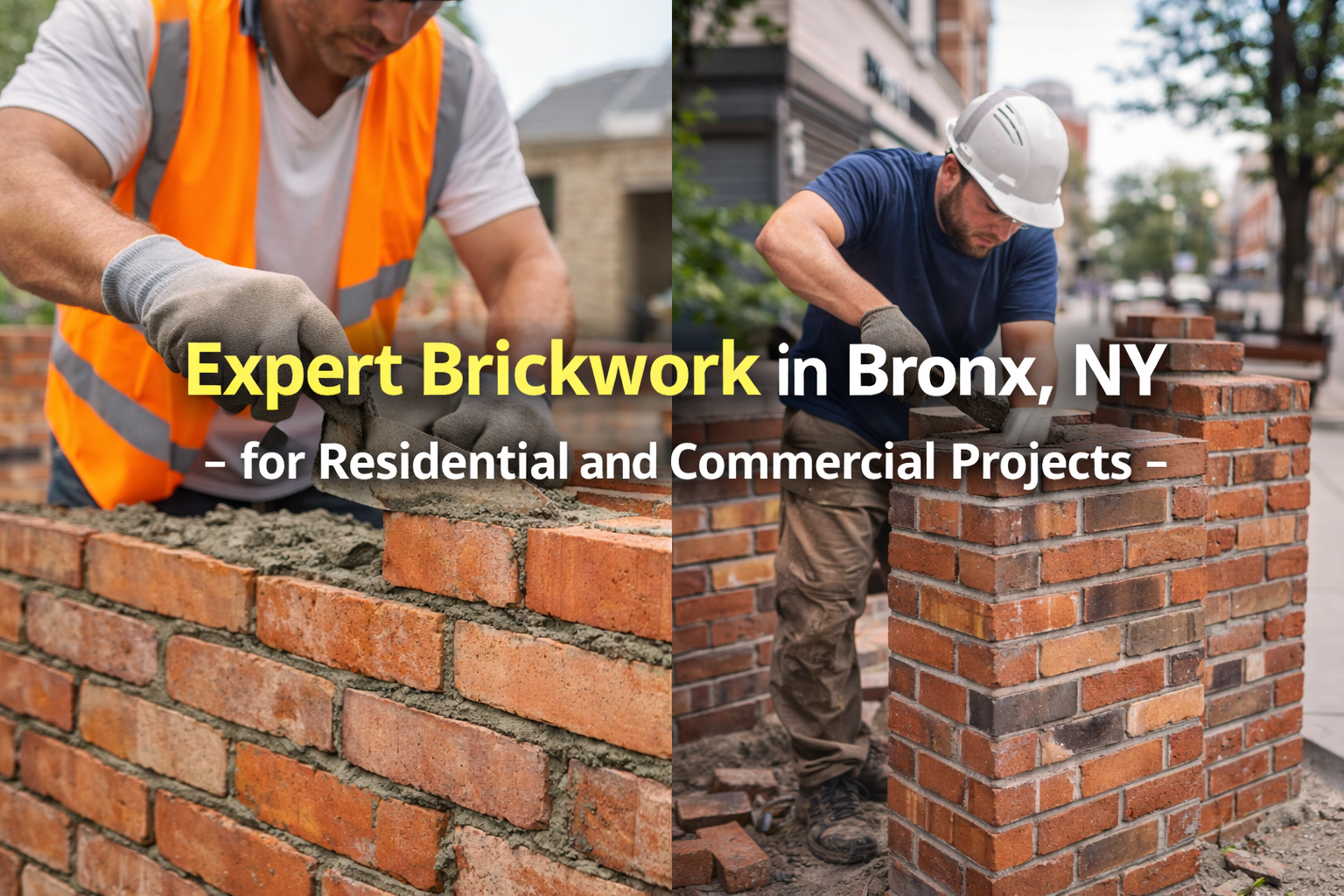 Expert Brickwork in Bronx NY for Homes & Businesses