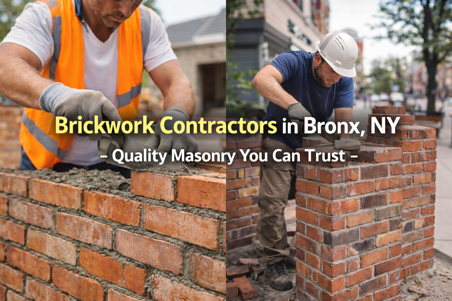 Trusted Brickwork Bronx NY – Quality Masonry