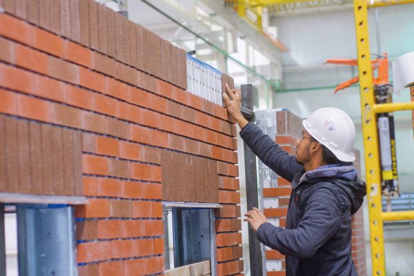 New Brick Installation